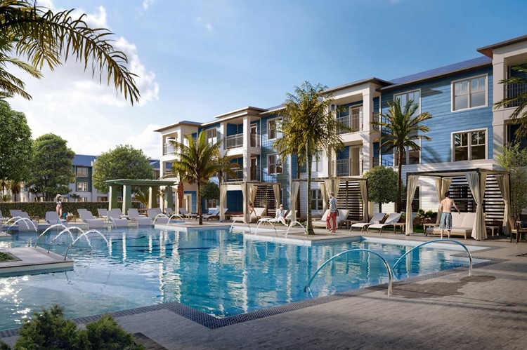 2 bedrooms apartment with 1 bathroom pool view