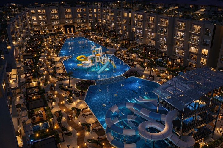 cozy 2 bedrooms apartment with pool view