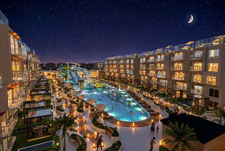2 bedrooms apartment with 1 bathroom  pool view 